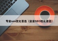 专业seo优化首选（企业SEO优化首选）