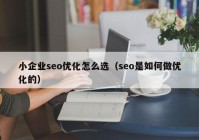 小企业seo优化怎么选（seo是如何做优化的）