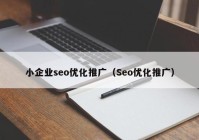 小企业seo优化推广（Seo优化推广）